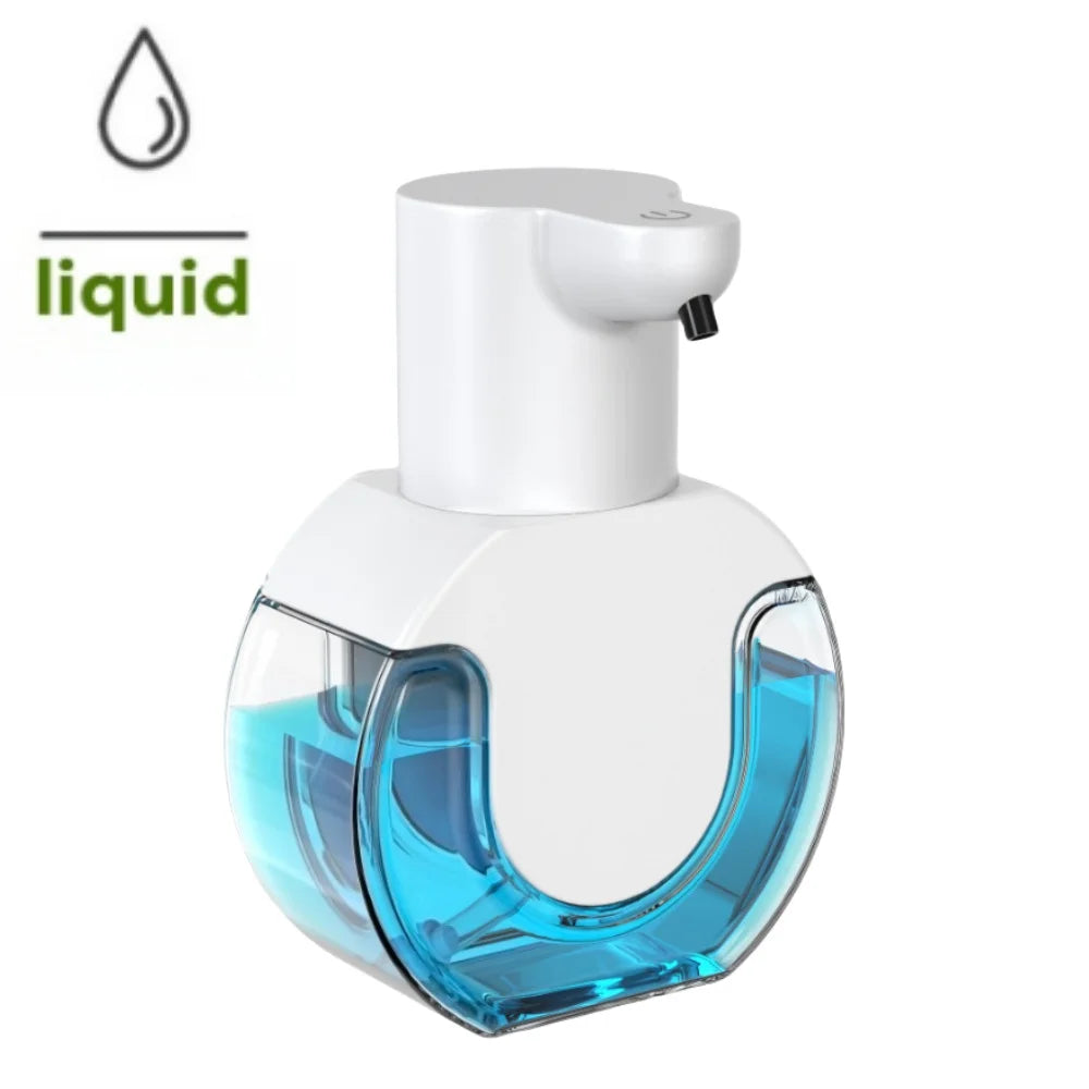 Smart Sensor Soap Dispenser for Kitchen, Automatic Touchless Foam Liquid Dispenser with Rechargeable, Bathroom Sink, Restaurant