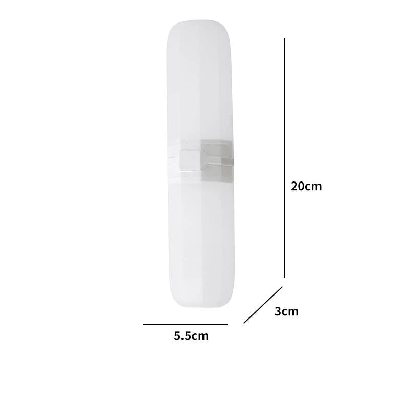 Portable Toothpaste Toothbrush Protect Holder Case Travel Camping Storage Box Protect Toothbrush Toothpaste from Dirt and Damage