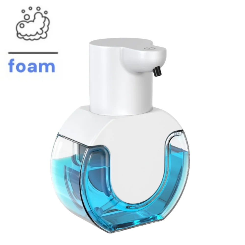 Smart Sensor Soap Dispenser for Kitchen, Automatic Touchless Foam Liquid Dispenser with Rechargeable, Bathroom Sink, Restaurant
