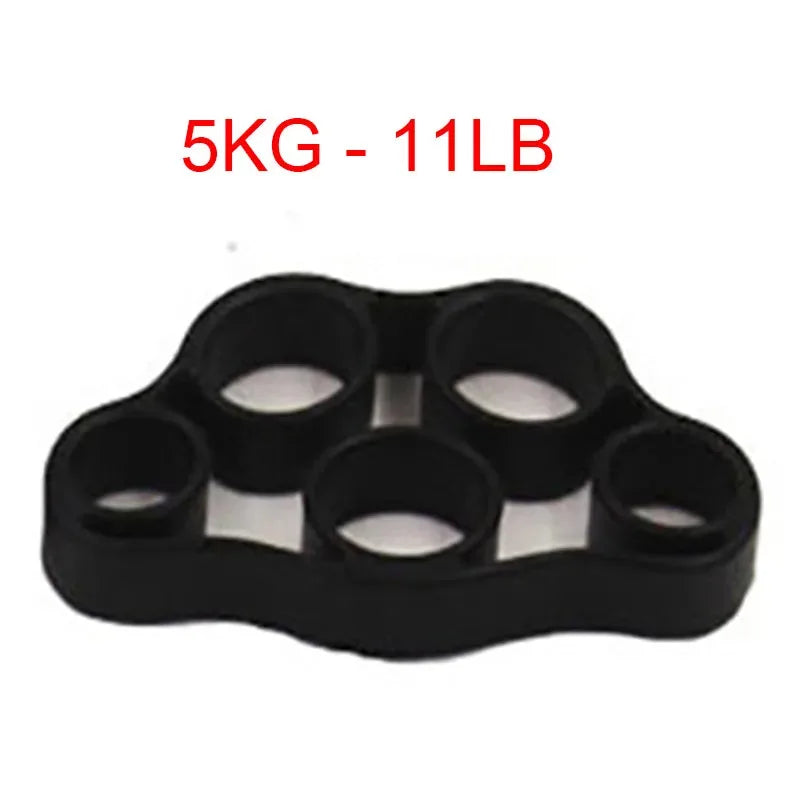 1/2/3/4/8pcs Hand Gripper Silicone Finger Expander Exercise Hand Grip Wrist Strength Trainer Finger Exerciser Resistance Bands