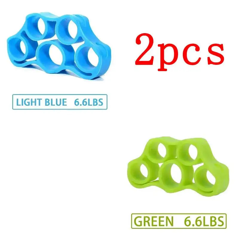 1/2/3/4/8pcs Hand Gripper Silicone Finger Expander Exercise Hand Grip Wrist Strength Trainer Finger Exerciser Resistance Bands