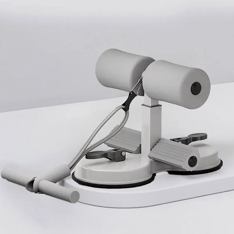 Sit up assist device, home fitness equipment, abdominal compression device, suction cup type multifunctional exercise equipment