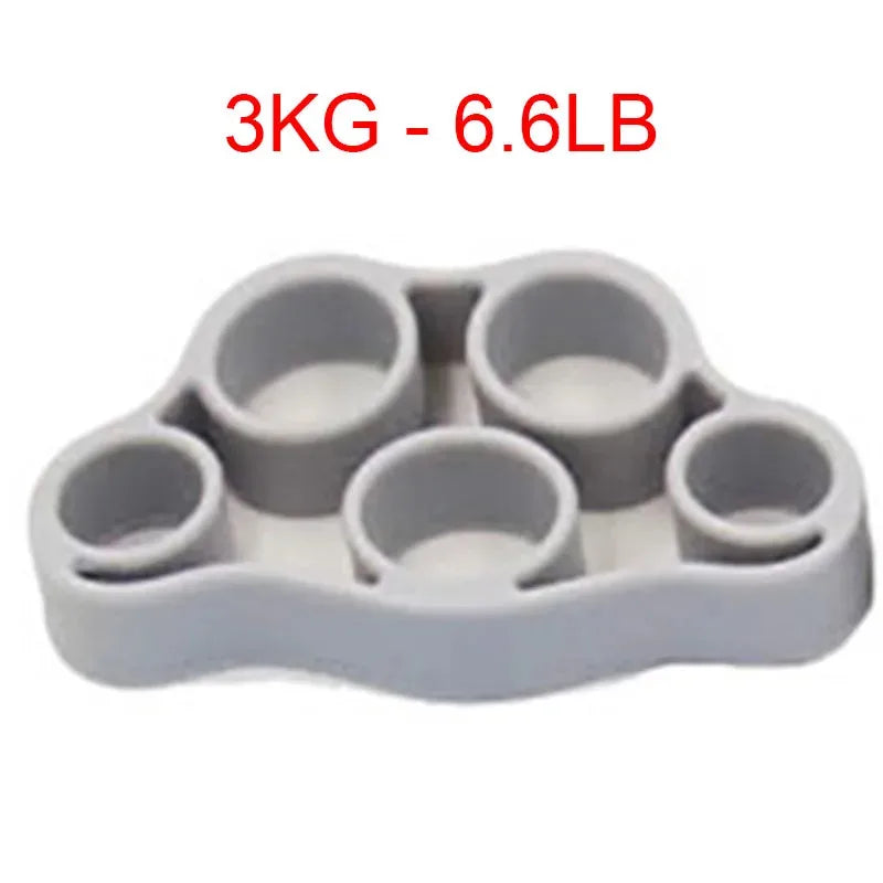 1/2/3/4/8pcs Hand Gripper Silicone Finger Expander Exercise Hand Grip Wrist Strength Trainer Finger Exerciser Resistance Bands